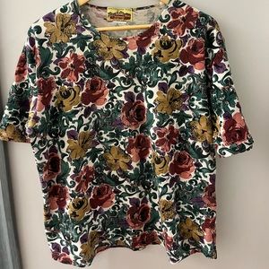 Vintage floral tee